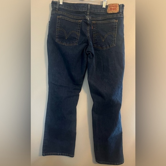 Levi's Women's 550 Relaxed Bootcut Blue Jeans Size 16M - Picture 2 of 8